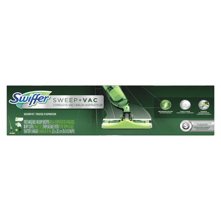 Swiffer Sweep + Vac Starter Kit with 8 Dry Cloths 92705KT